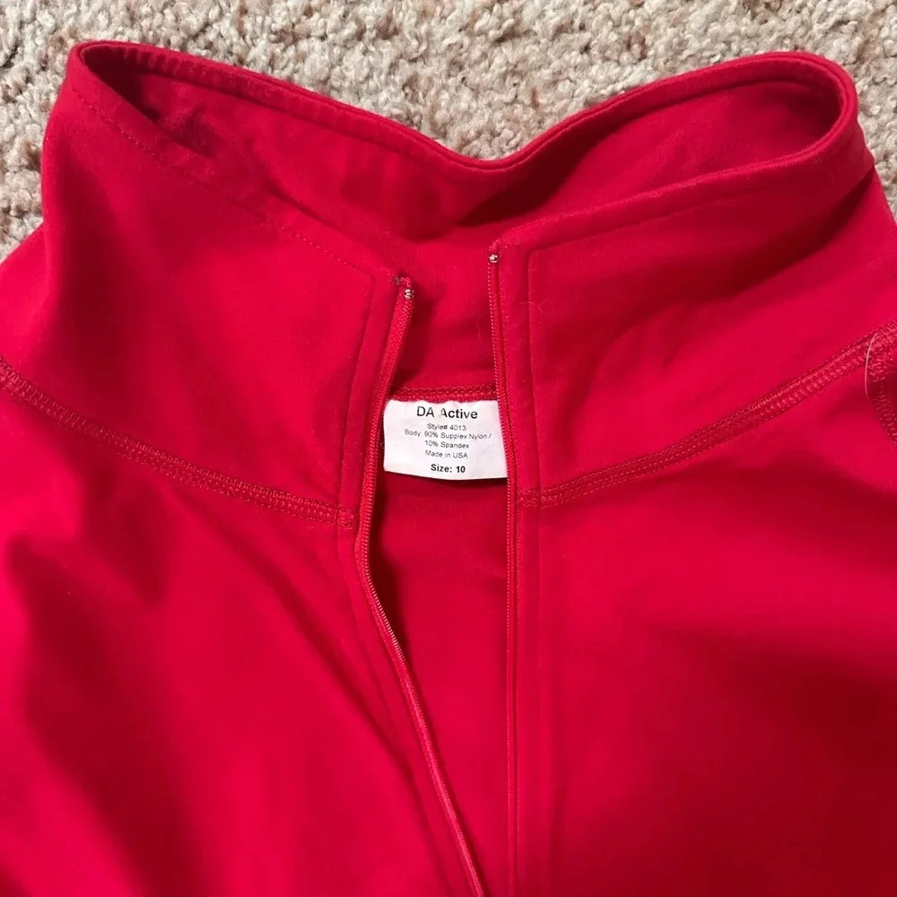 Red Zip Up Jacket - Picture 3 of 3